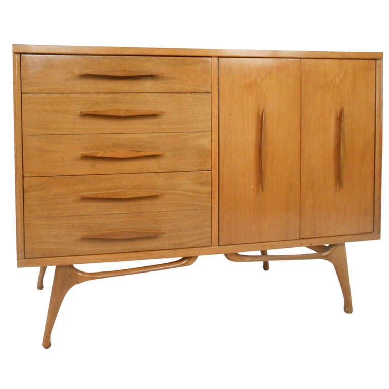 Mid Century Modern Cabinet at 1stdibs