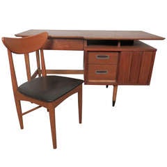 Mid Century Modern Desk w/ Chair