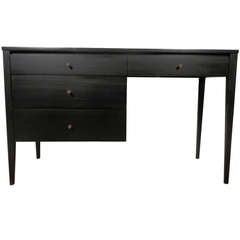 Paul McCobb Designed Desk In Black Finish