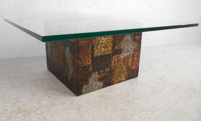 Mid-20th Century Paul Evans Patchwork Cocktail Table