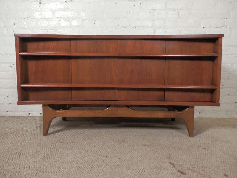 Bowed Front Kagan Style Credenza