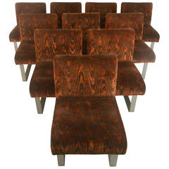 Set of Unique Mid-Century Modern Kagan Style Dining Chairs 9