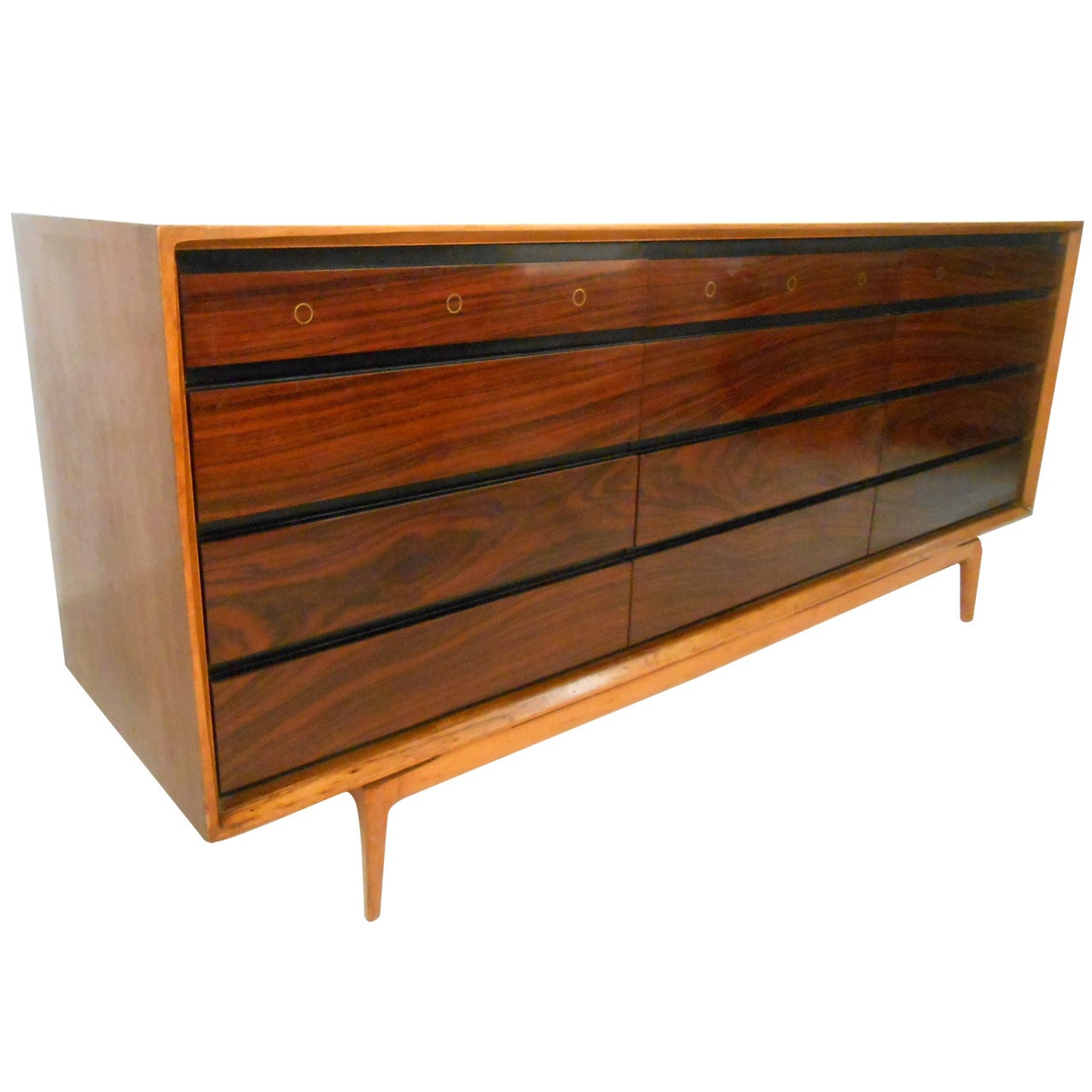 Gorgeous Mid-Century Modern Rosewood Dresser