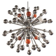 Luminaire Sputnik, moderne du milieu du siècle dernier