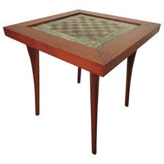 Well Designed Mid-Century Chess Table