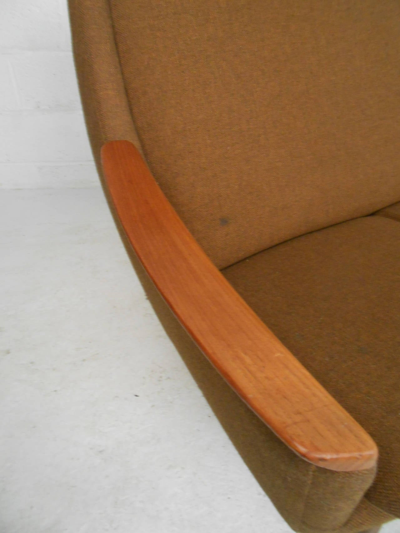 Danish Long Scandinavian Modern Sofa