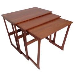 Vintage Danish Nesting Tables