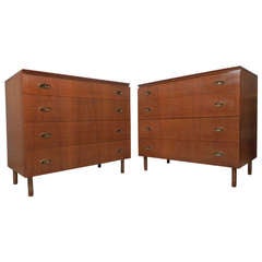 Vintage Pair Of John Stuart Dressers