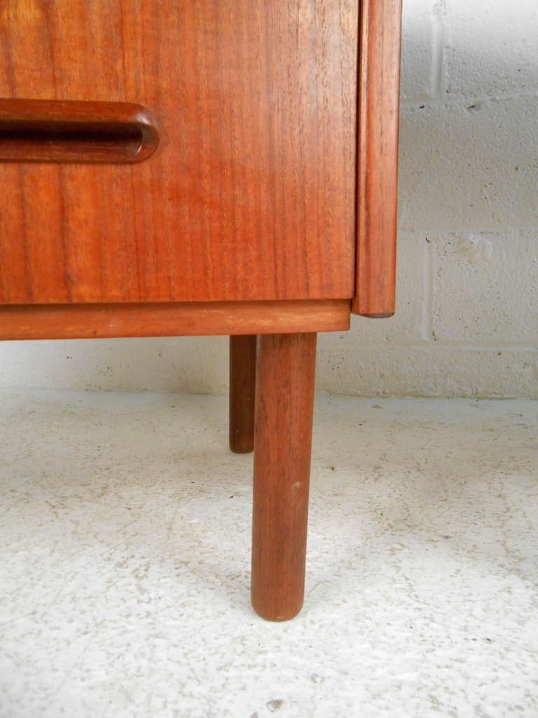 Mid-20th Century Pair of Scandinavian Modern Teak Dressers