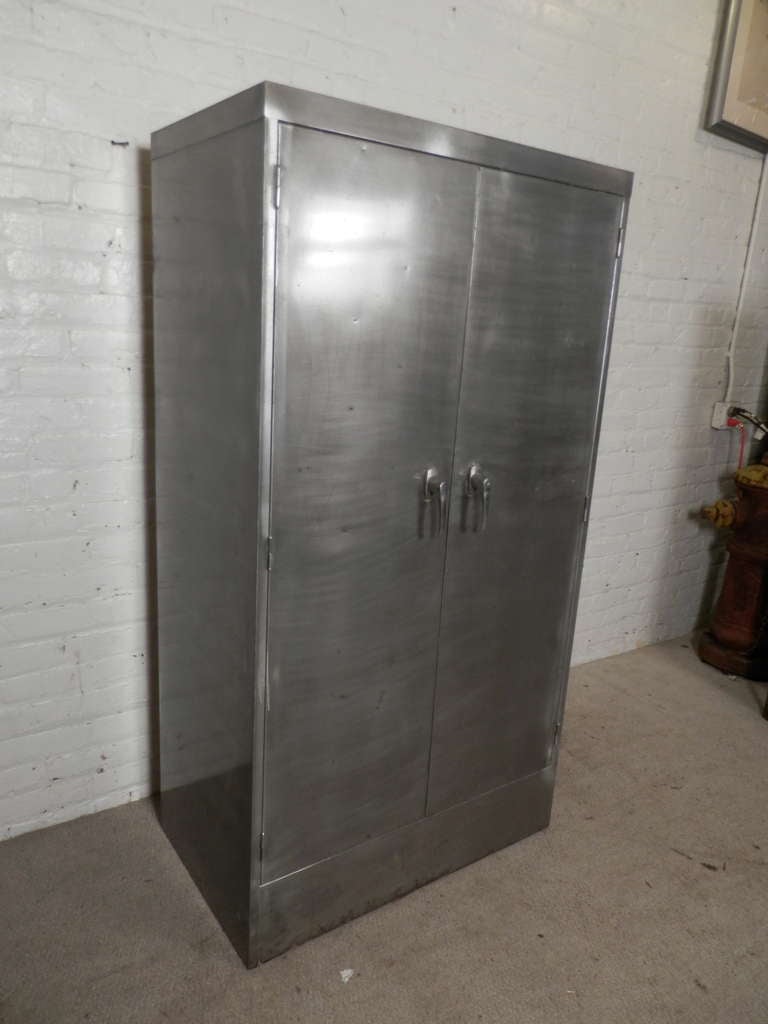 cole steel file cabinet with safe