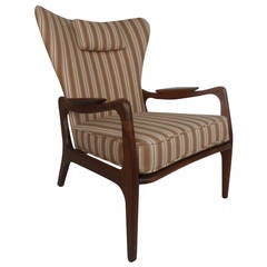 Adrian Pearsall Wingback Lounge Chair 10