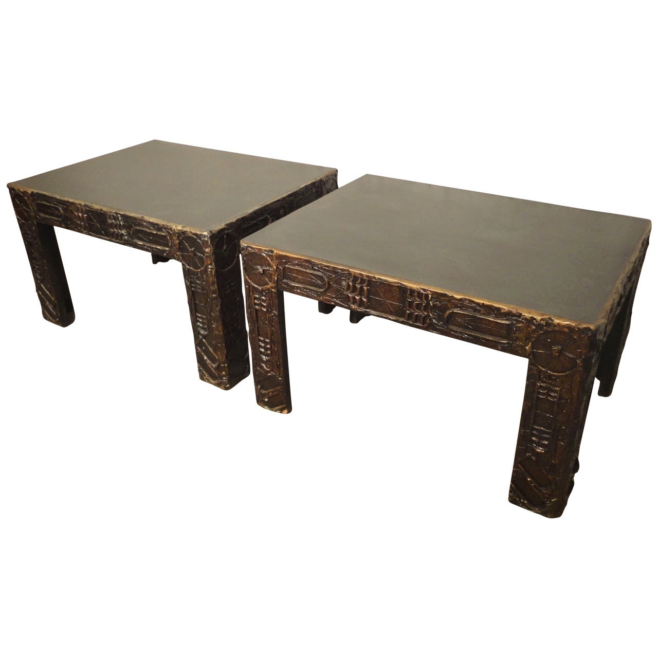 Adrian Pearsall Sculpted Brutalist Tables