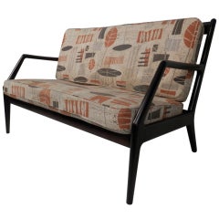 Super Cool Mid Century Modern Settee