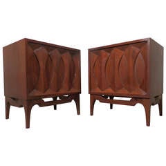 Outstanding Diamond Front Bedside Cabinets