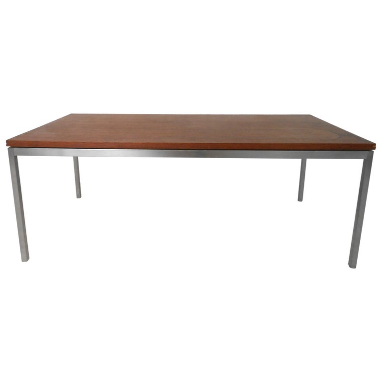 Mid-Century Modern Coffee Table by Knoll Associates For Sale