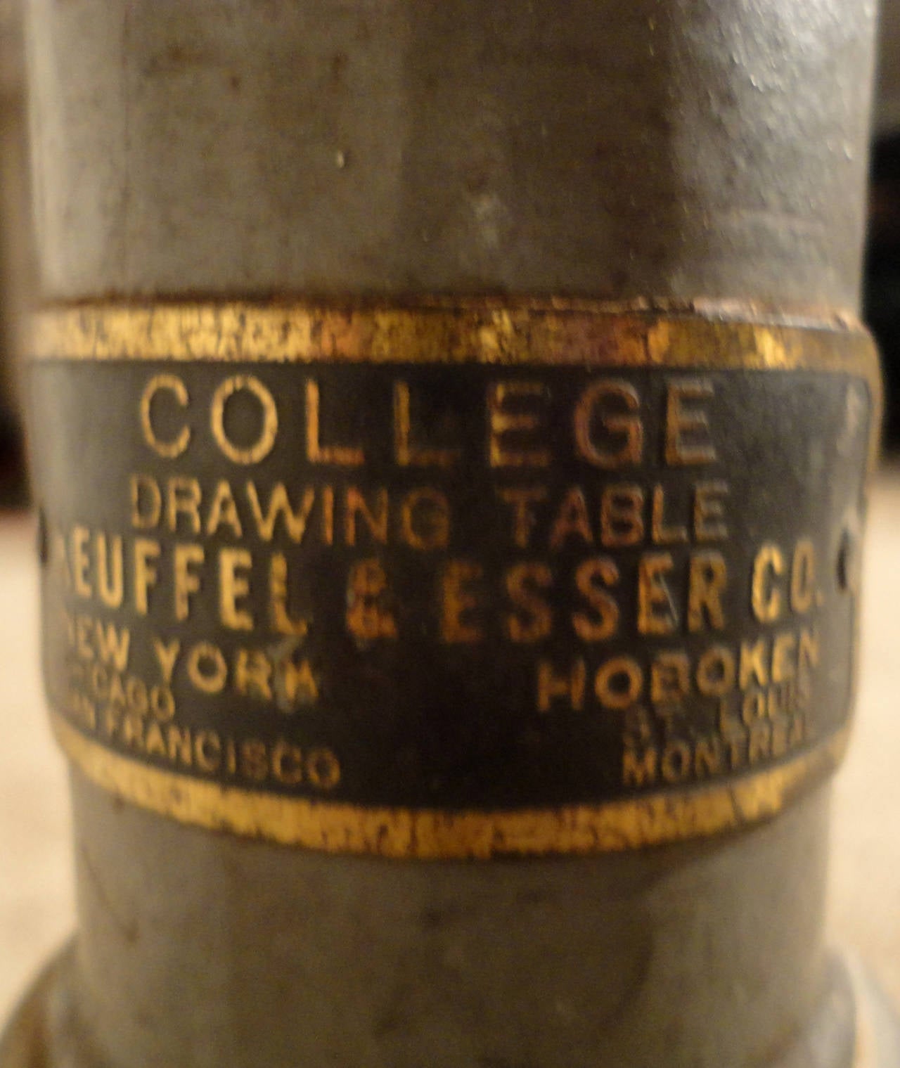 Mid-20th Century Vintage Adjustable Drafting Table By Keuffel & Esser Co.