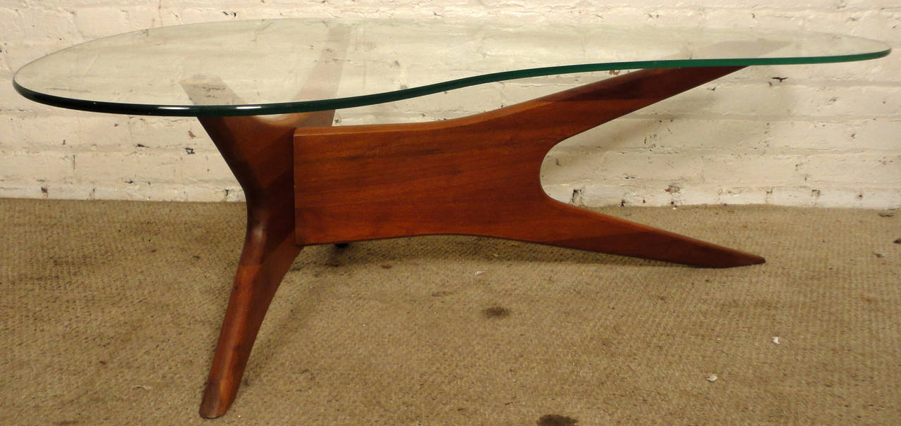 adrian pearsall coffee table kidney