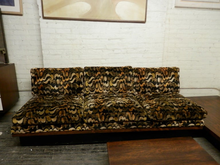 mid century corner sofa