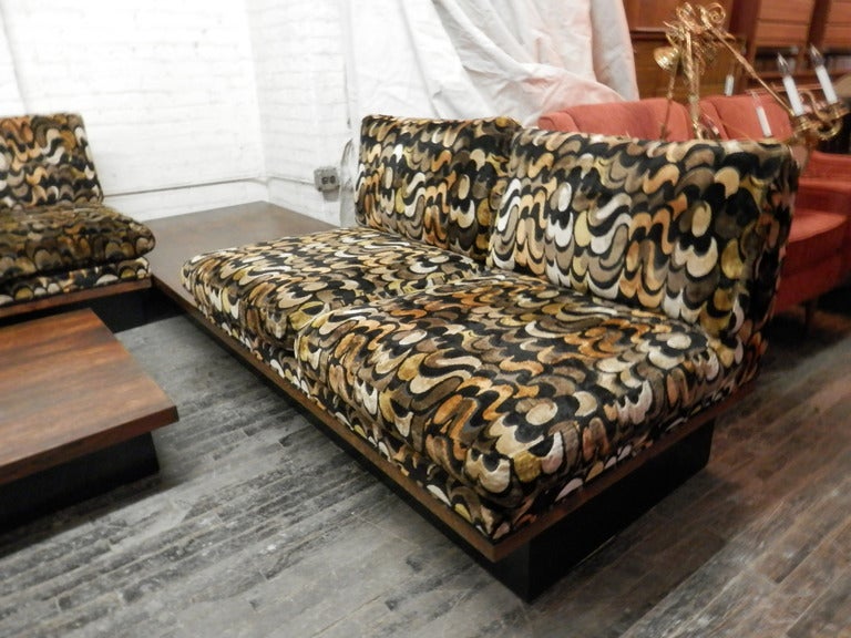 American Mid-Century Modern Corner Sofa Set by Milo Baughman for Thayer Coggin