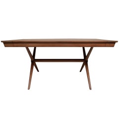 Vintage Mid-Century Dining Table By Baumritter