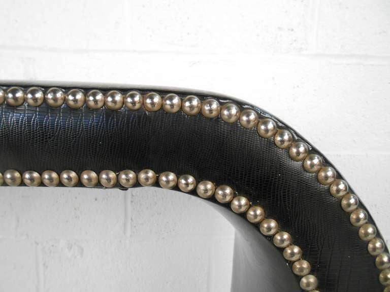 American Vintage Studded Console Table