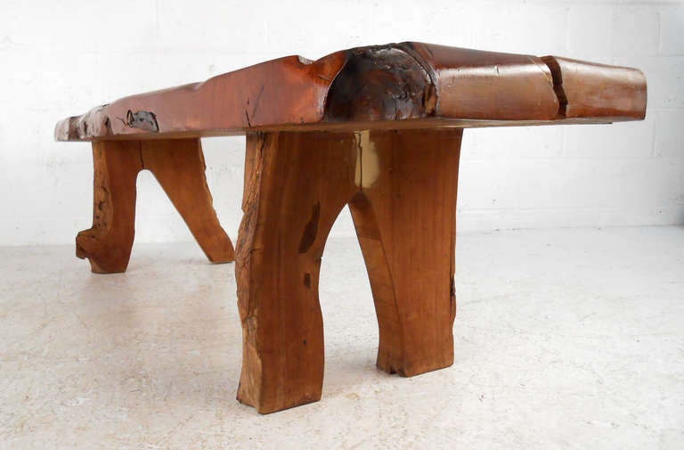 wood slab coffee table uk