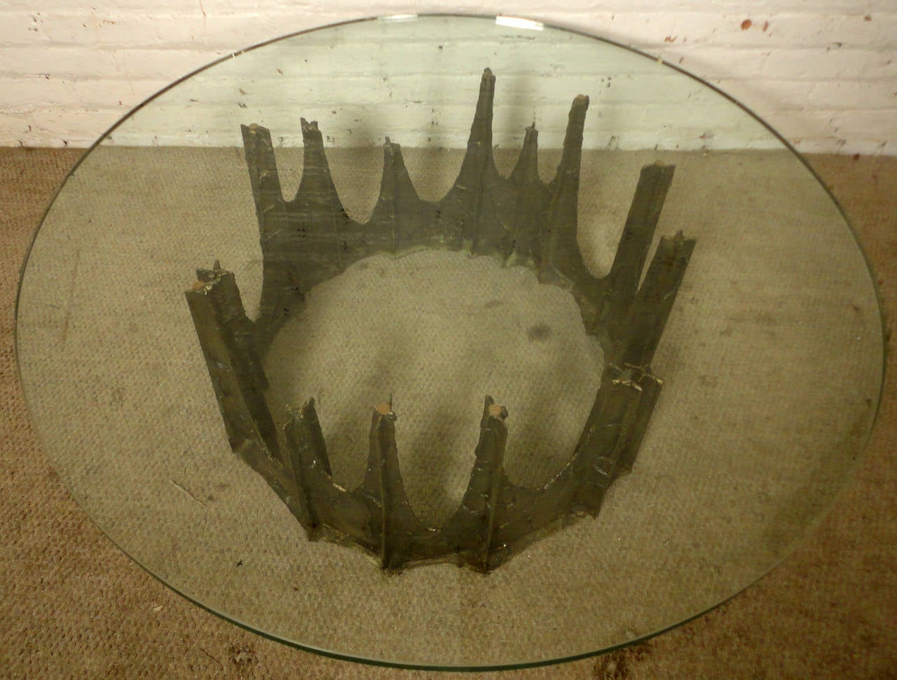 Mid-Century Modern Mid-Century Brutalist Paul Evans Coffee Table