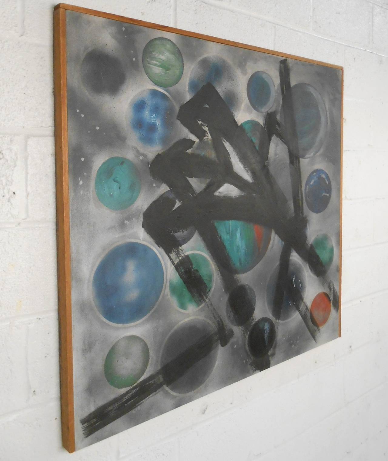 mid century modern abstract art