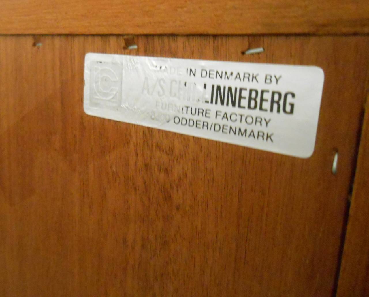 Danish Teak Breakfront Sideboard for Christian Linneberg 2