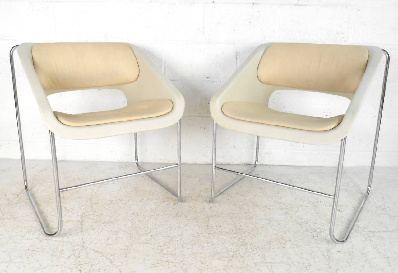 Satz von Mid-Century Modern Artopex-Stühlen „Lotus“ von Paul Boulva (Kanadisch)