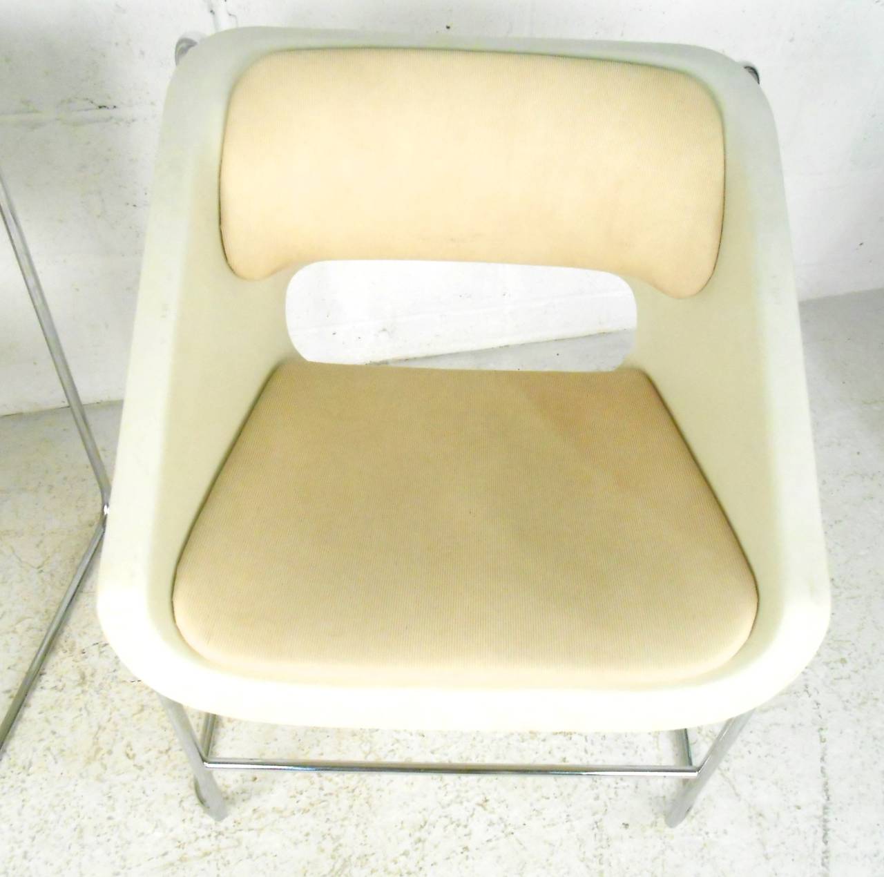 Satz von Mid-Century Modern Artopex-Stühlen „Lotus“ von Paul Boulva 3