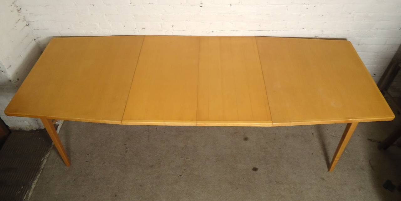 Mid-Century Angled Table by Jens Risom In Good Condition In Brooklyn, NY