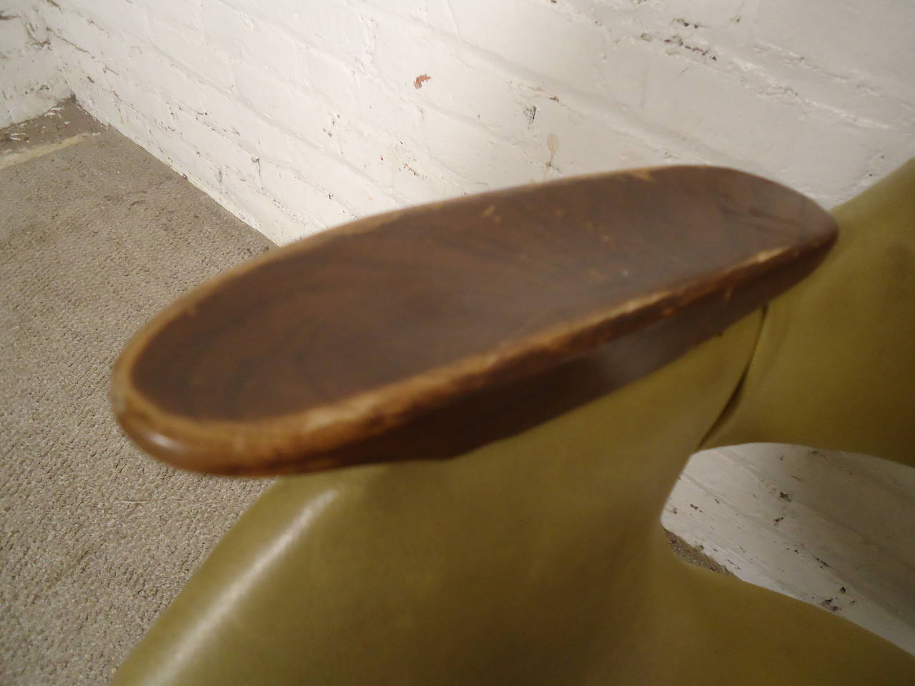Mid-Century Modern Rolling Desk Chair 3