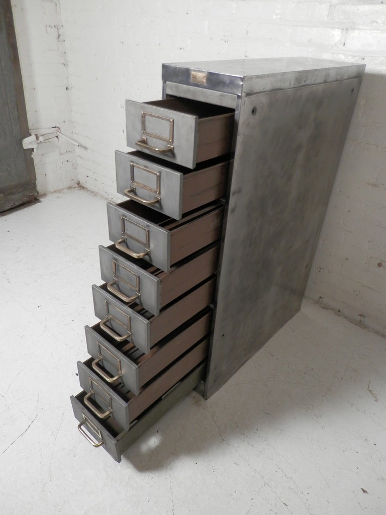 Hefty Eight Drawer Metal File Cabinet 2