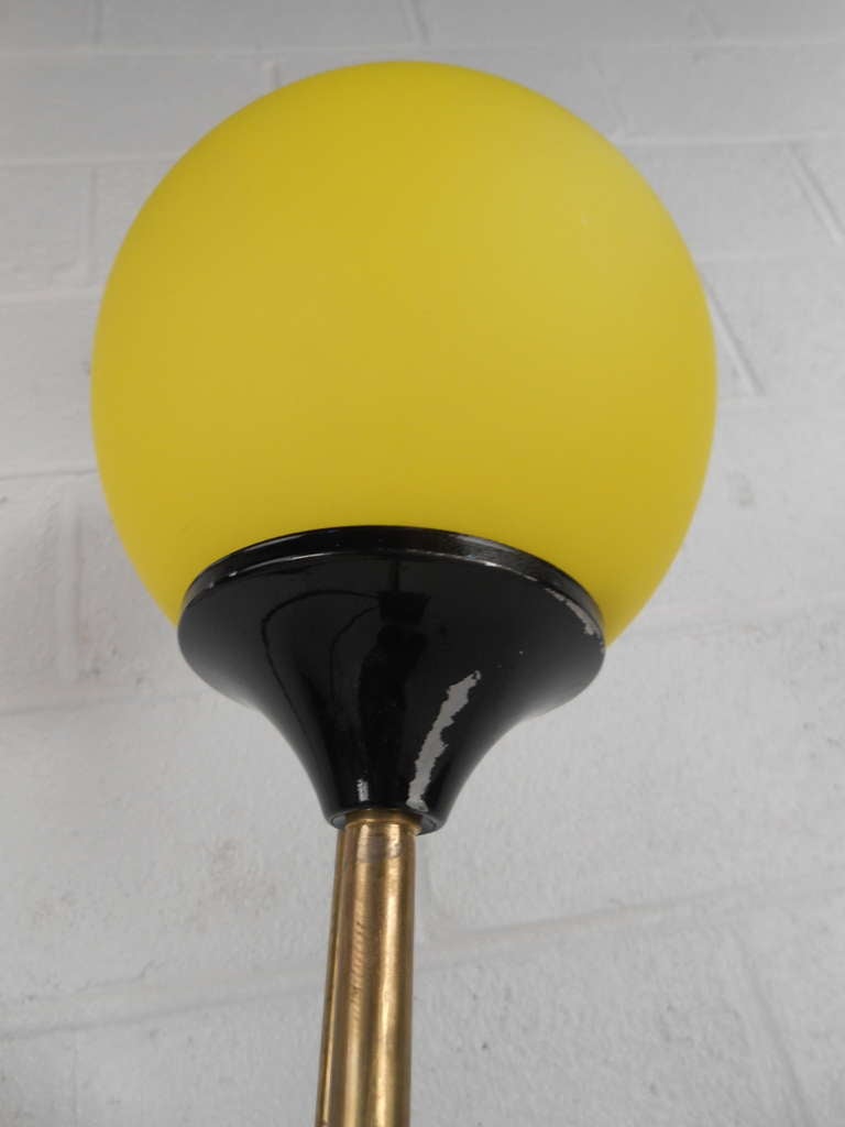 20th Century Playful Vintage Italian Modern Floor Lamp For Sale