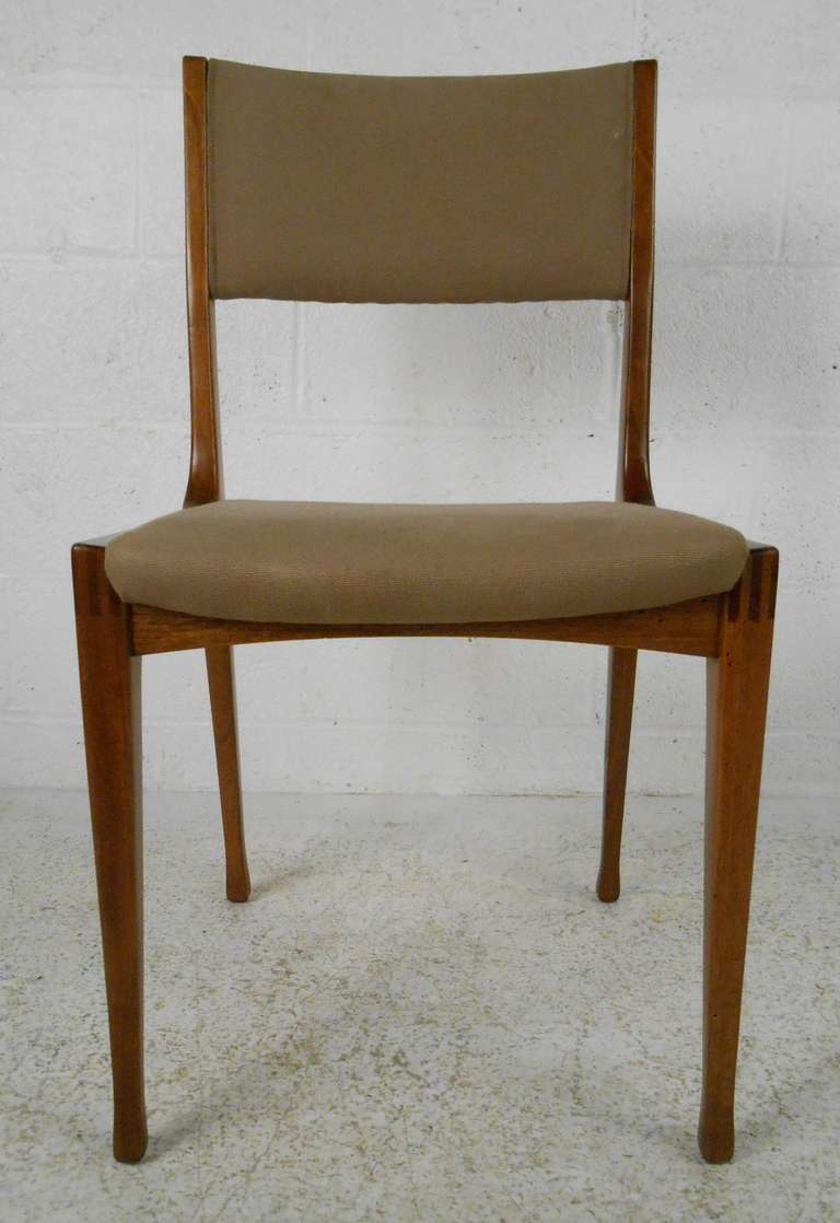 Set of Eight MidCentury Modern Cassina Dining Chairs at 1stdibs