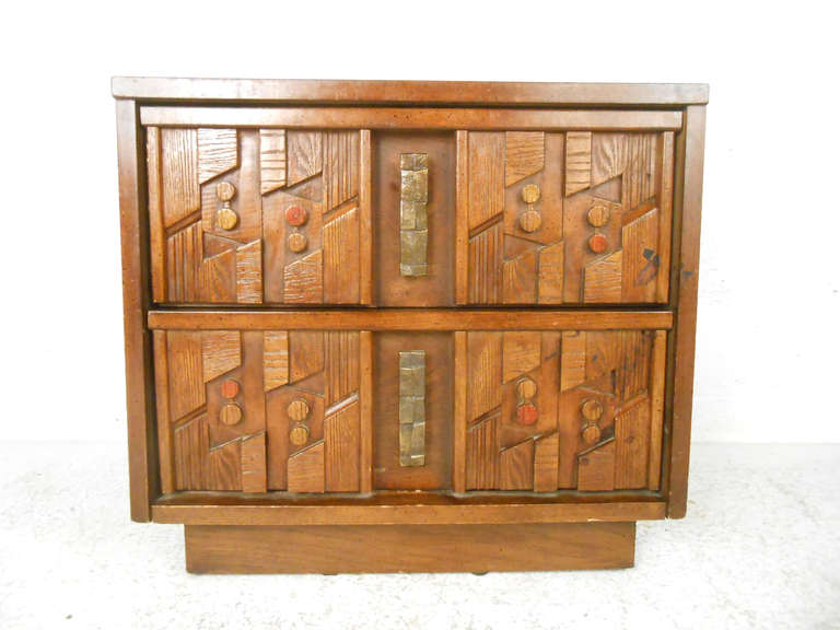 Single 'Pueblo' Nightstand by Lane 1