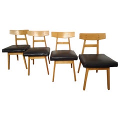 Set of Jens Risom Dining Chairs