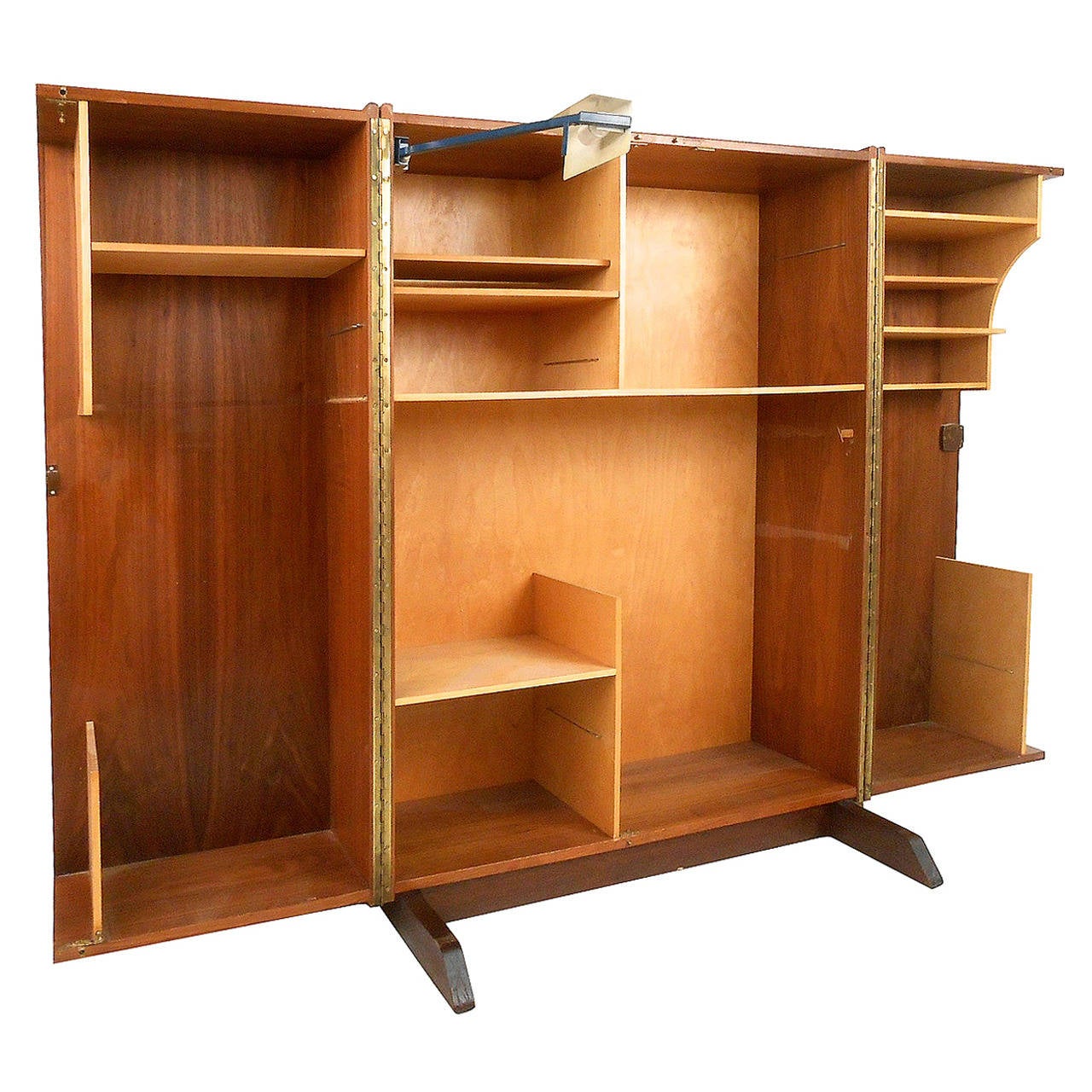 Mid Century Modern Magic Box Mummenthaler Meier Style Folding Teak Mid Century Modern Magic Box Mummenthaler Meier Style Folding Teak Desk
