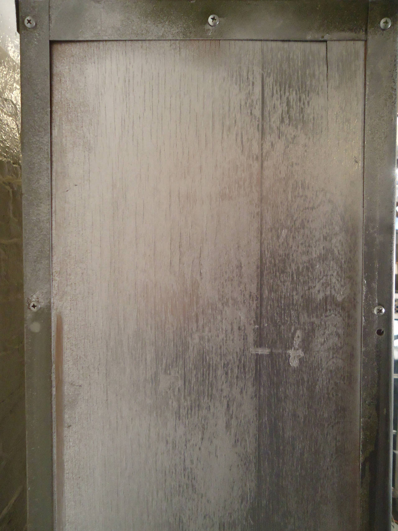 Mid-20th Century Early Industrial Four Door Locker Unit By The Hart & Hutchinson Co.