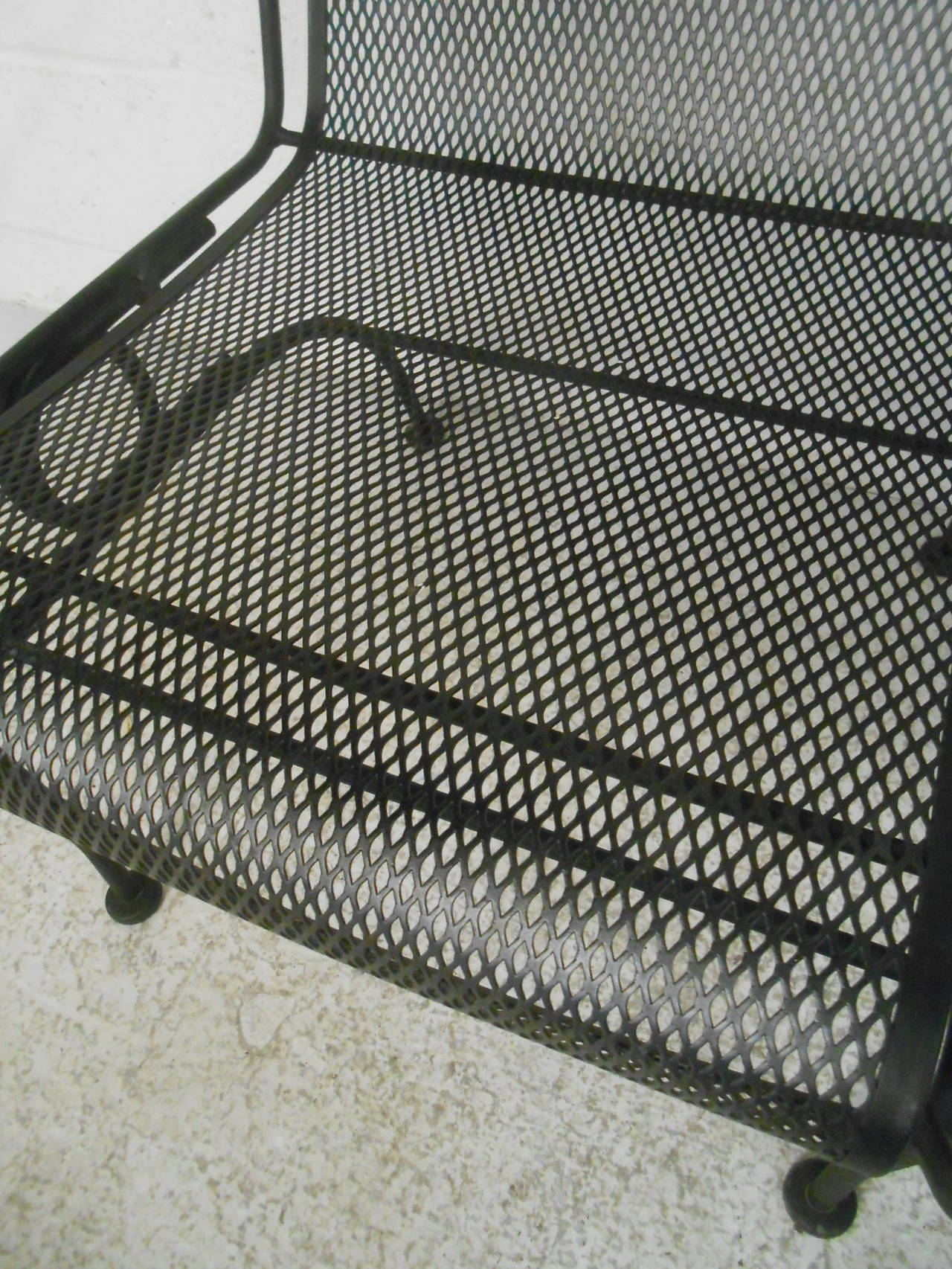 Verzierte Stühle aus Gusseisen für die Terrasse 2