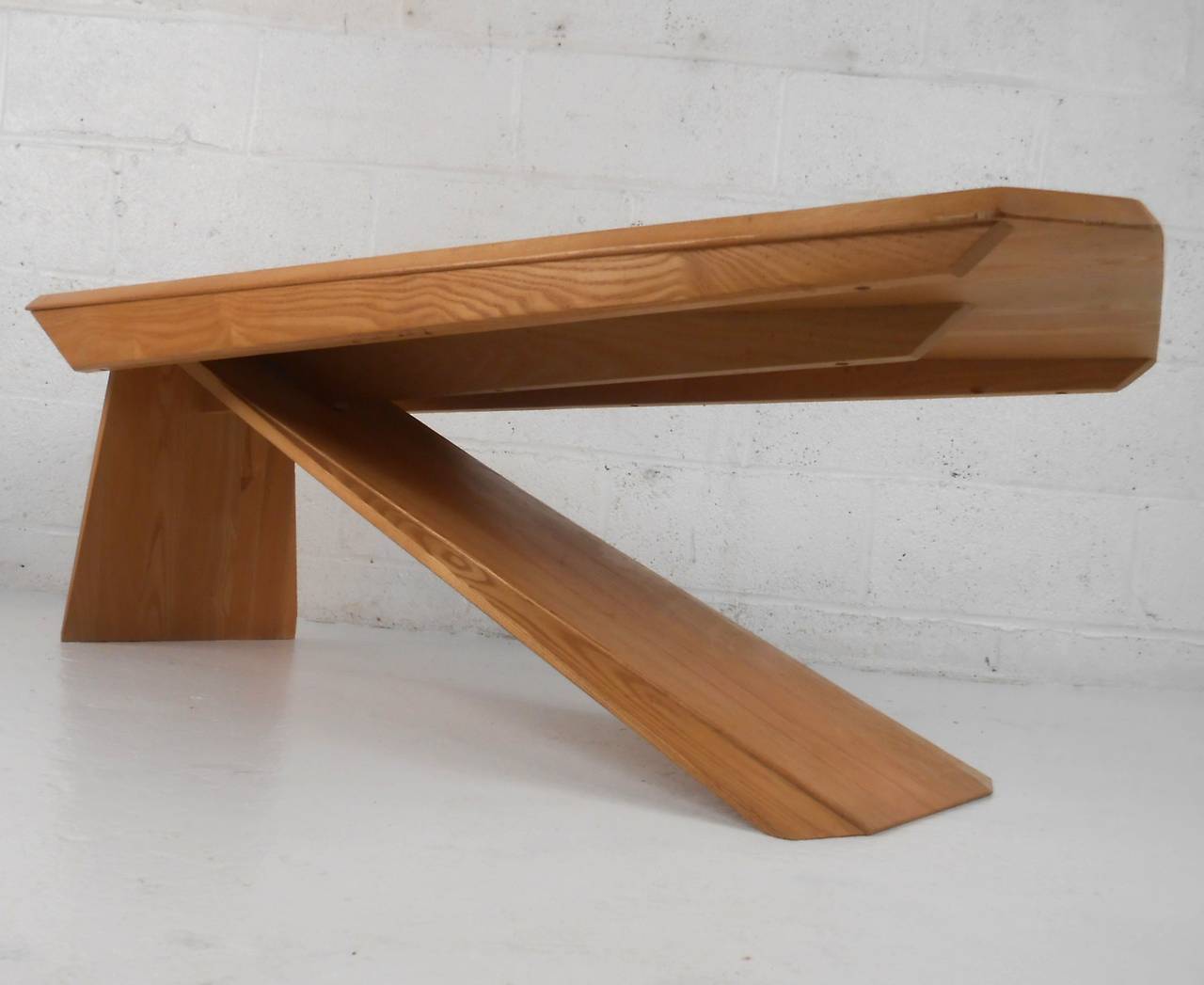 cantilevered coffee table
