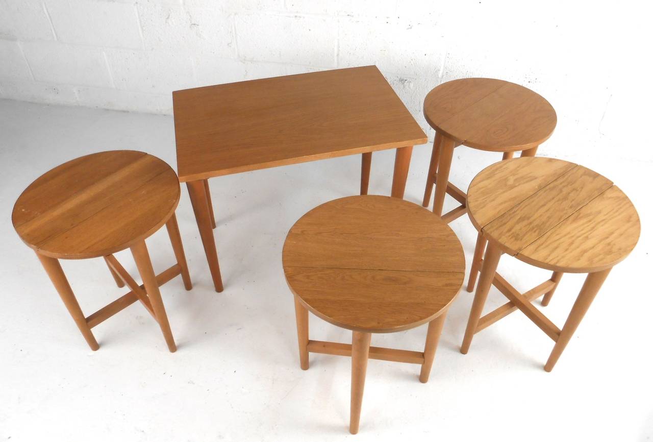 nest of 4 tables
