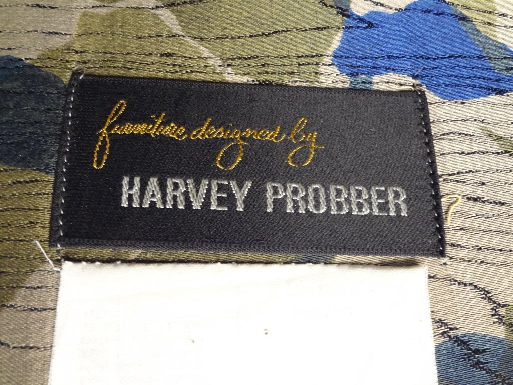 American Harvey Probber Sofa with Jack Lenor Larsen Fabric