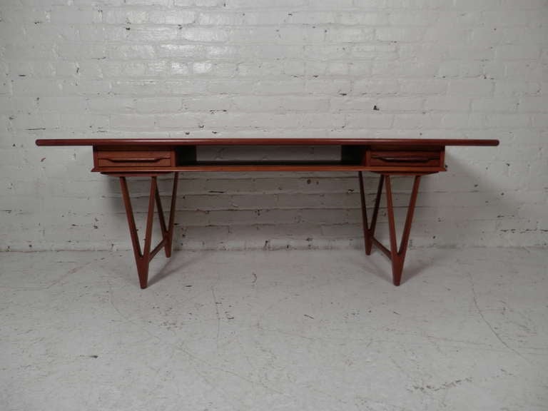 Danish Coffee Table w/ Double Sided Drawers