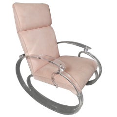 Vintage Lucite Rocker 2
