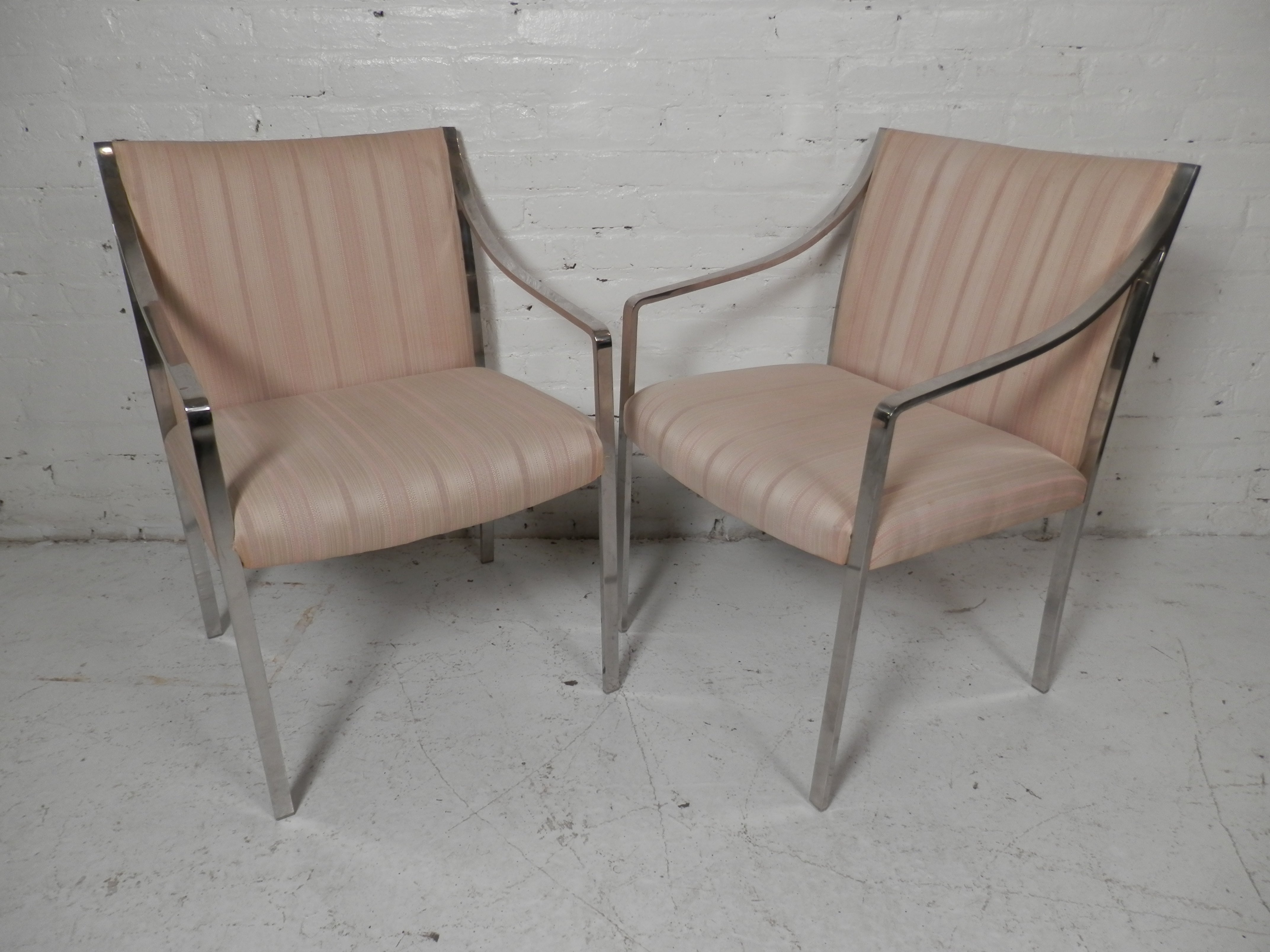 Pair Of Arm Chairs By Stow Davis