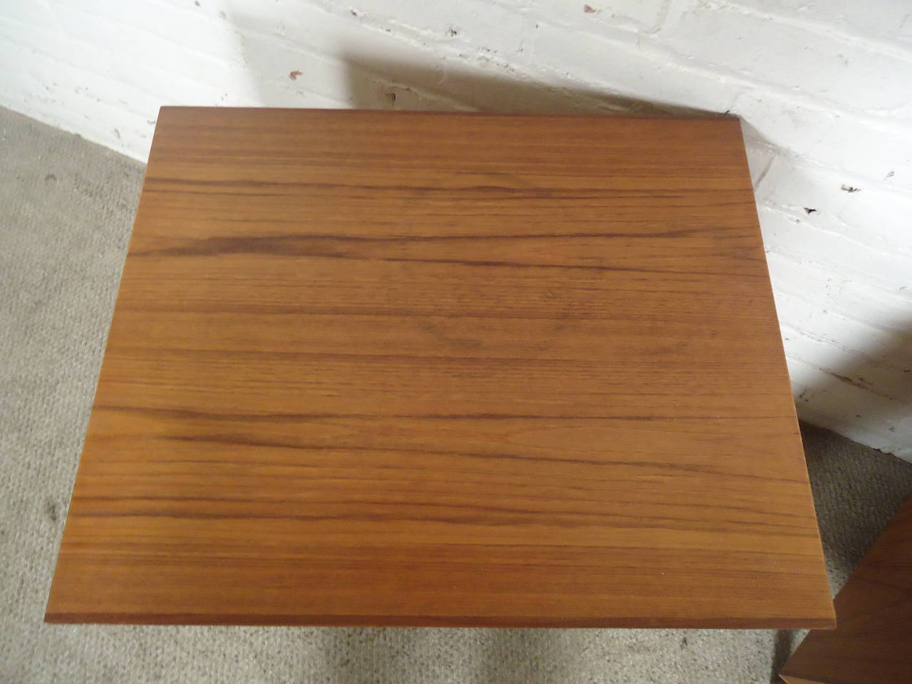 Danish Mid-Century Teak Nightstands