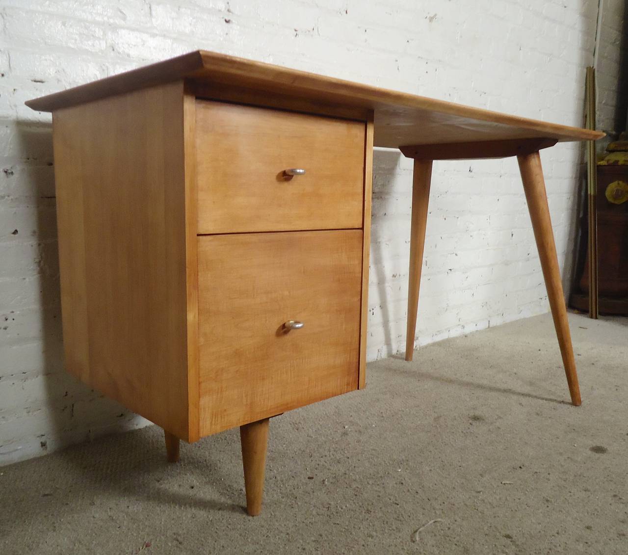 Mid-Century Modern Early Paul McCobb Desk