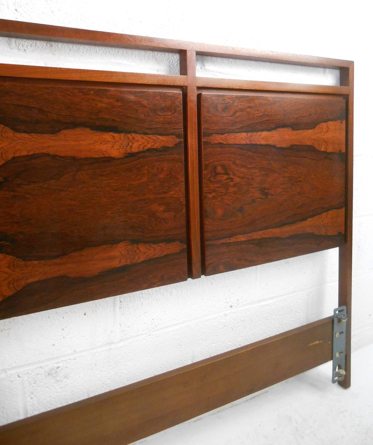 mid century modern king headboard